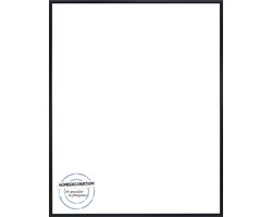 Homedecoration Kampen– Fotolijst – Fotomaat – 24x26 cm– Aluminium – Zwart mat