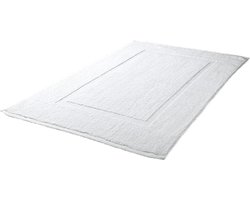 Homéé® Hotel badmatten Single frame wit - 50x70cm - set van 3 stuks - badstof 100% katoen