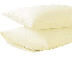 Homéé Kussenslopen 100% Katoen 60x70/17cm set van 4 stuks Ecru