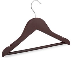 Home&Garden - Kinder - Baby kledinghanger - hout - set van 20 stuks - 360 graden - Kinderhanger met 360 graden draaibare haak - stevig