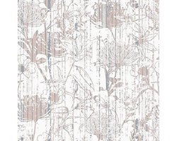 Homemania Vloerkleed bedrukt Flower Dream, decoratie voor huis, antislip, voor woonkamer, slaapkamer, meerkleurig van polyester, katoen, 80 x 150 cm