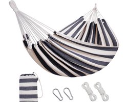 Homery Braziliaanse Hangmat – Draagbaar – Inclusief Boomriemen & Draagtas – Single Size – 242 lb / ~110 kg draagkracht