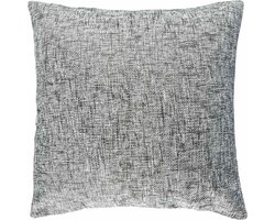 Homescapes Bouclekussen donkergrijs 45 x 45 cm