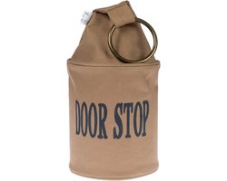Homescapes deurstopper zakje “Door Stop” met ring bruin 2700g