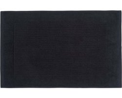 Homescapes Imperial badmat 100% katoen, zwart