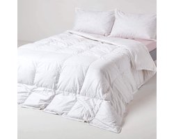 Homescapes Premium Donzen Winterdekbed 200x200 cm – ≥70% Ganzendons – Warmteklasse 1 – Katoen 300TC – OEKO-TEX® & RDS – Wasbaar 40°C
