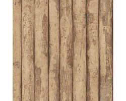 Homestyle Behang Old Wood bruin