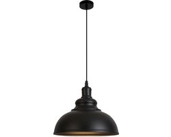Homestyle Pro Mk104-Bb IndustriËLe Hanglamp 40X30 Cm Zwart/Goud/Metaal