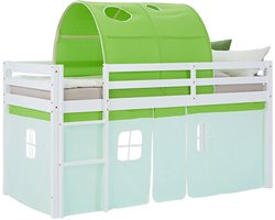 Homestyle4u Hoogslaper - 90x200 cm - groen