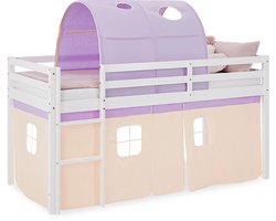 Homestyle4u hoogslaper - 90x200 cm - perzik