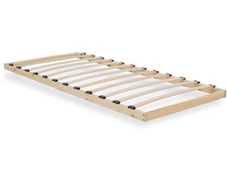 Homestyle4u Lattenbodem - 90x200 cm - Massief grenenhout - 13 Latten