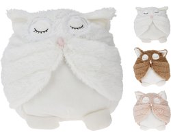 Home&Styling-deurstopper-uil-Fluffy-kinderkamer-wit-roze-bruin