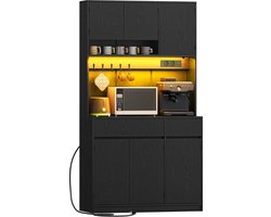 HOMESY Multifunctionele Keukenkast – 40x100x180 cm – Ruim, Slim & Stijlvol
