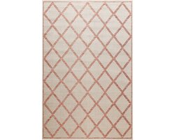 Homie Living - Bergamo - Vloerkleden Voor binnen & buiten - beige rood 200x290 cm