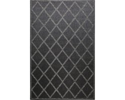 Homie Living - Bergamo - Vloerkleden Voor binnen & buiten - grijs blauw 160x225 cm
