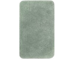 Homie Living - Porto Azzurro - Badmat - 55x65 cm - Saliegroen - Douchemat Basic – Uni Effen Design in Vele Kleuren – Comfortabel & Absorberend – Wasbaar en Antislip