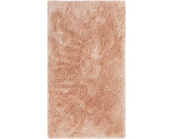 Homie Living - Porto Azzurro - Badmat - 55x65 cm - Zalm roze - Douchemat Basic – Uni Effen Design in Vele Kleuren – Comfortabel & Absorberend – Wasbaar en Antislip