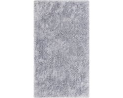 Homie Living - Porto Azzurro - Badmat - 70x120 cm - Grijs - Douchemat Basic – Uni Effen Design in Vele Kleuren – Comfortabel & Absorberend – Wasbaar en Antislip