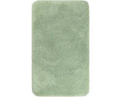 Homie Living - Porto Azzurro - Badmat - 80x150 cm - lindegroen - Douchemat Basic – Uni Effen Design in Vele Kleuren – Comfortabel & Absorberend – Wasbaar en Antislip