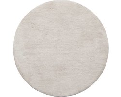 Homie Living - Porto Azzurro - Badmat - 90 cm rond - ivoor -