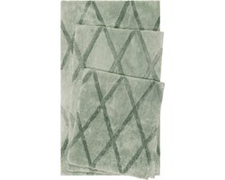 Homie Living - San Bosa - Badmat - 70x120 cm - groen