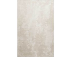 Homie Living - Sienna - Hoogpolig tapijt - lichtbeige 200x200 cm