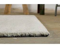 Homie Living - Sienna - Hoogpolig vloerkleed - 160x230 cm - groen -