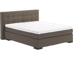 HomingXL Thur - Boxspring - Taupe - 120 x 200 cm