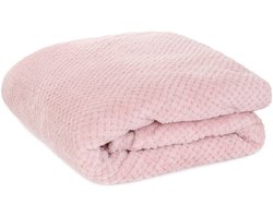 HOMLA - Bedsprei - 220 x 240 cm - Roze