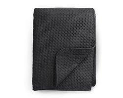 HOMLA - Bedsprei - Zwart - 200×220 cm - Zemi New