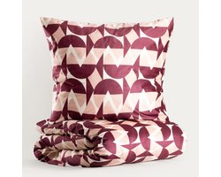HOMLA - CHERRY CHIC - Velvet Duvet Set - 220x200 cm + 2x70x80 cm