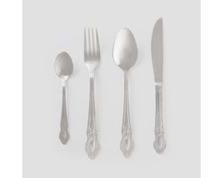 HOMLA - Cutlery set - 24 pieces - Silver