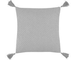 Homla - Kussenhoes - Katoen - 45 x 45 cm - Grijs