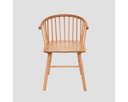 HOMLA - PONTO Chair - Houten Natuurlijk - 45x54x77 cm