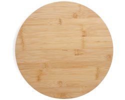 HOMLA - Serveerplankenset van bamboe - Draaibaar - Ø 35 cm