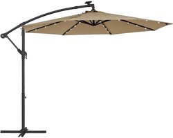 Homra parasol - Alpha Deluxe hangparasol - Inclusief beschermhoes en 4 betonnen tegels