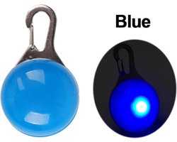 Hond - Led lampje voor aan de halsband - Blauw