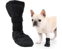 Hond wond herstel boot - Hondenschoen pootbeschermer - Bescherming tegen likken - Waterbestendig en ademend - Maat S - Niet gespecificeerd