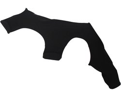 Honden Herstelhoes - Pootbeschermer Hond - Wond Verzorging - Ademend Polyester - Verstelbaar - Zwart