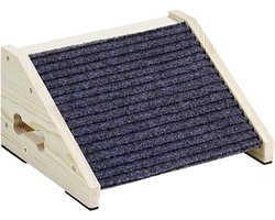 Hondenhelling - Honden trap - Meubels bereiken - Antislip tractie - 26 graden helling - Houtkleur