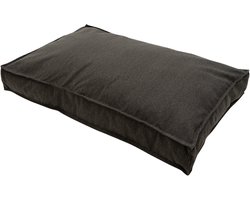 Hondenlounge ca.100x68x15cm Dark grey canvas eco+