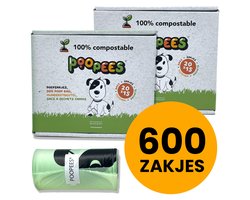 Hondenpoepzakjes Bio Navulset a 600st PooPees