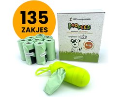 Hondenpoepzakjes Bio Starter set Poopees dispenser en 135st (B112433915)