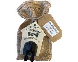 Hondenriemhouder de allerslimste hond-in leuk kado verpakking-15cmx10cm-woonaccessoires-hondengarderobe-kapstok voor honden-kado idee voor hondenbezitters-haak voor hondenriem