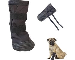 Hondenschoenen Pootbescherming Antislip - Veilige Comfortabele Laarzen voor Binnen en Buiten, Ideaal voor Wondgenezing en Bescherming tegen Lekken