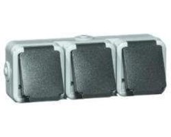 Honeywell Peha spatwaterdicht Wandstopcontact (WCD schakelmateriaal) - 00306311 - E2WJV