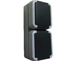 Honeywell Peha spatwaterdicht Wandstopcontact (WCD schakelmateriaal) - 00306521 - E2WJS