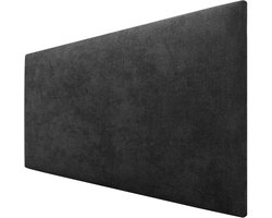 Hoofdbord Bed - Bedombouw Luxe - Slaapkamer Decoratie - Vlekbestendig Aqualine - 90 cm Breed - Paars