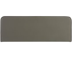 Hoofdbord CELEST 160 cm, gestoffeerd, met wandbevestiging – grijs