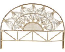 Hoofdbord DKD Home Decor Bruin Natuurlijk 180 x 4 x 90 cm